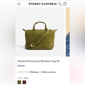 NWT Stoney Clover Lane Pittsford Pouchette 29